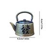 Mini Wealth Tea Pot, Small Incense Burner, Alloy Incense Burner, Small Xiangyun Incense Burner, Indoor Decoration