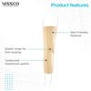 Vissco Knee Brace - Long 19" (Firm Support), Knee Support for Osteoarthritis of Knee Joint Pain, Relief Knee Stabilizer, Joint Injury, Knee Immob