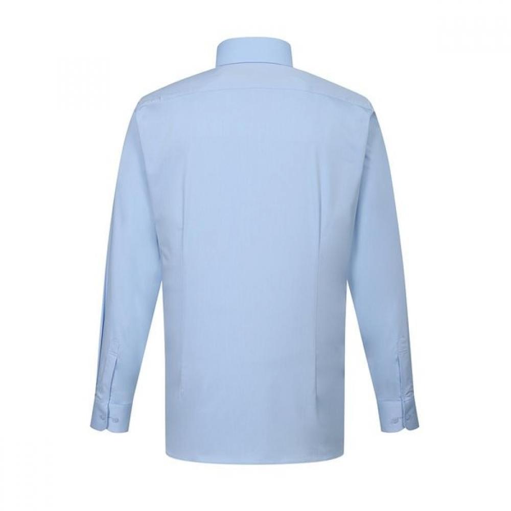 DakS Men S Stretch Solid Comfort Fit Long Sleeve Shirt dmp1Shdl305b1