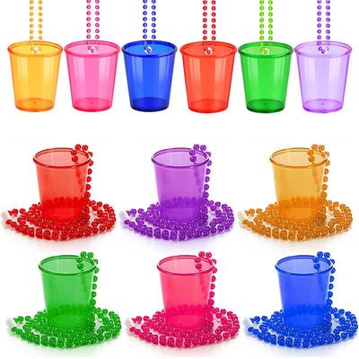 Cadılar Bayramı Dans Partisi Boncuklu Kolye Shot Bardağı