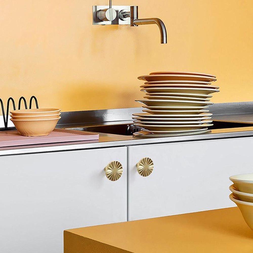 Nordic Style Cabinet Door Pulls Fan-shaped Dresser Knobs Semi-circular Handle Furniture Hardware