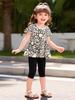 Little Maven Girls' Chic Summer Set - European & American Style 