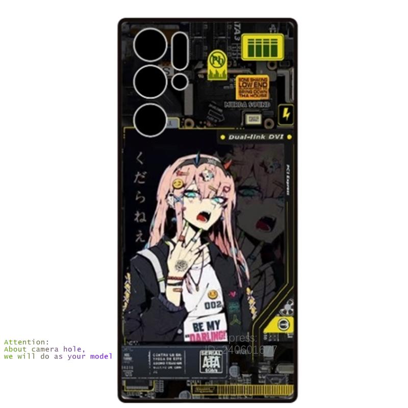 Luminous Flash Phone Case for ZTE Nubia Red Magic 10s 10 Pro 9S 9 Pro 8 8s 7 7s 6 6s Protective LED Cover Akali Fundas Capa