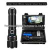 XHP70 High-Brightness LED Flashlight - Aluminum Alloy, Telescopic Zoom, Electric Display, Waterproof, Multifunctional Outdoor Handheld Light