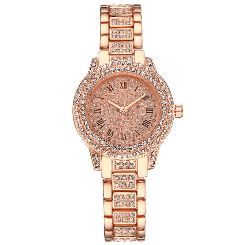 

Женские кварцевые часы со стразами наручные часы браслет пряжка часы