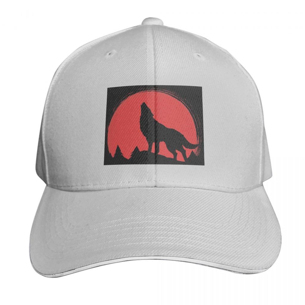 Wolf Howl Of A Wolf Cap Fashion Casual Baseball Caps Adjustable Hat Hip Hop Summer Unisex Baseball Hats