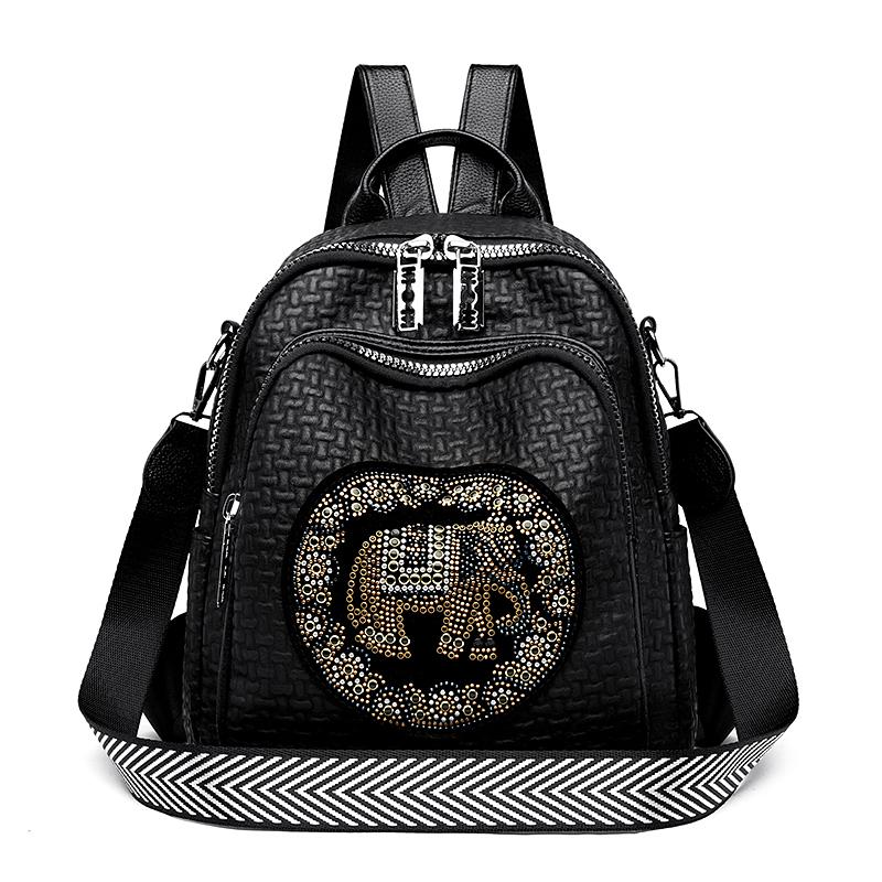 

Многофункциональные женские рюкзаки из искусственной кожи, высококачественные водонепроницаемые рюкзаки для девочек-подростков, женские школьные сумки через плечо