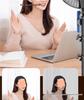 Dual-Position Desktop Tripod with Fill Light for Mobile Live Broadcasting