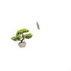 Artificial Bonsai Tree Greenery Collection Faux Plant Pot Centerpieces Mary Lady Figurine Decorative