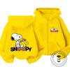Boys Girls Cute Cartoon Zipper Hoodie Autumn Winter Trendy Fashion Street Style Kids Apparel