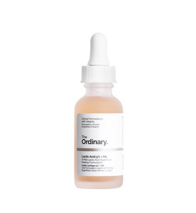 The Ordinary Lactic Acid 5% + HA – Gentle Exfoliating & Hydrating Serum 30ml