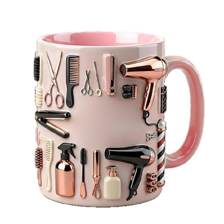 

Ceramic Mugs Feature Proud Hairdresser Artwork Holds 11oz Or 15oz Of Your Favorite Drink Ergonomic Handle Ceramic Mugs 11oz
