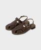 Drawfit Women Arco Fisherman Sandals [Black]