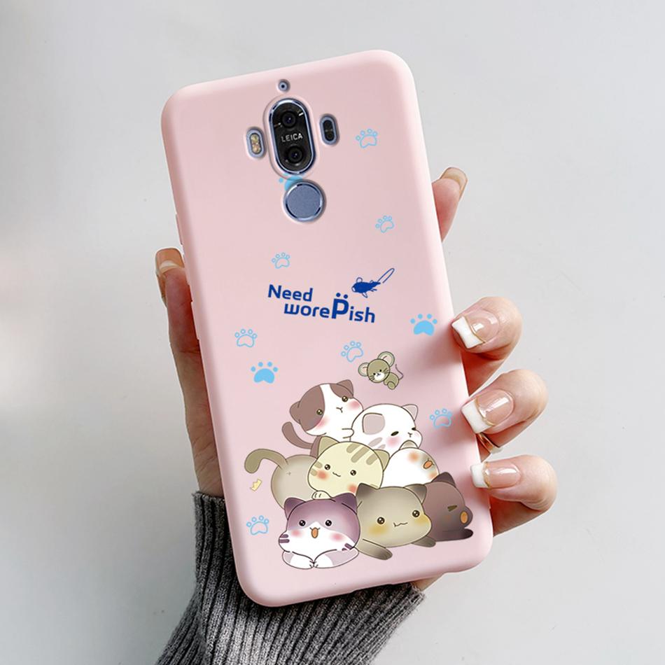 

Для Huawei Mate 9 Mate9 MHA-L29 MHA-L09 MHA-AL00 Мягкий Чехол Милый Мультяшный Медведь Лягушка Расписной ТПУ Чехол для Телефона Защитная Крышка Funda Huawei Mate 9