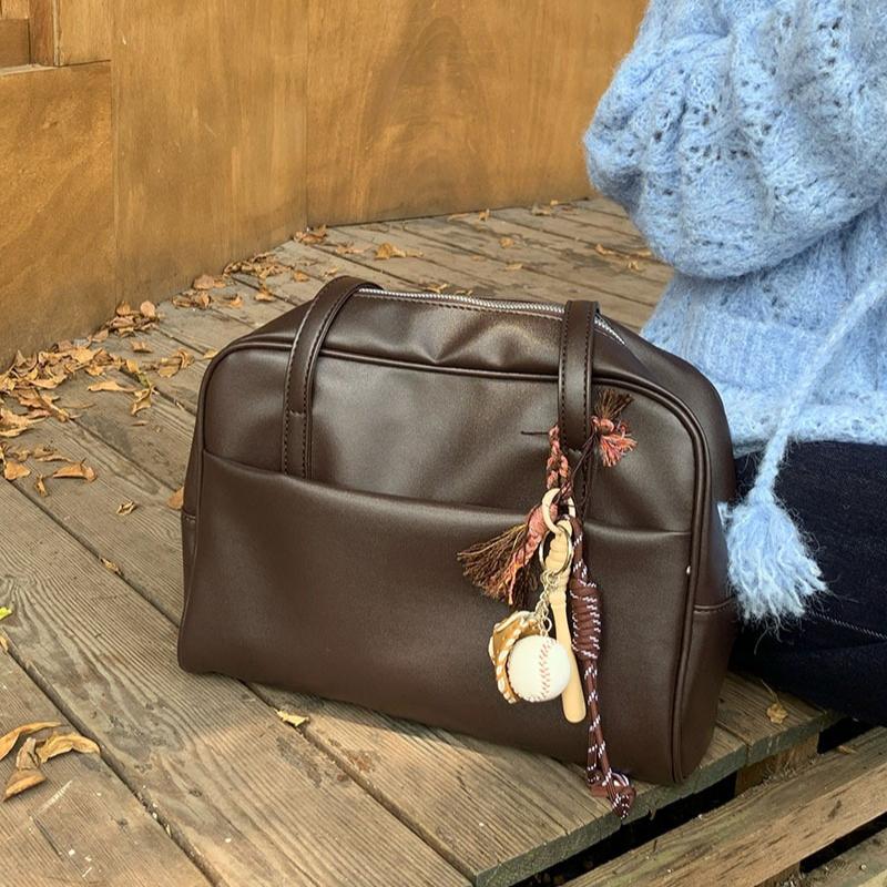 Women's Large Capacity Single Shoulder Bag Korean Style Multifunctional Handbag Vintage Underarm Bag Versatile Commuting Tote Bag Women Bag