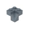 MOC 10PCS 2357W High-Tech Puzzle Concave Angle 3 Holes Building Blocks Special Wall Corner Part Bricks Particle Idea Toys Gifts