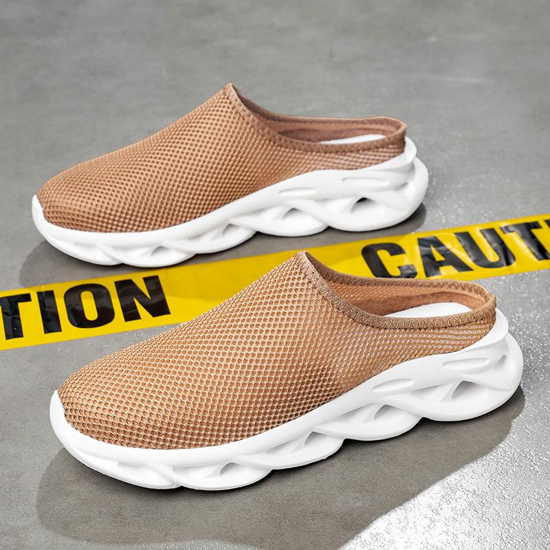 Fliegende gewebte lässige Sportschuhe Frühling und Sommer faule Schuhe große Größe atmungsaktives Netz Laufschuhe