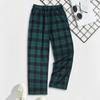 Men's Plaid Stripe Casual Pants Men's Casual Fashion Pajama Pants