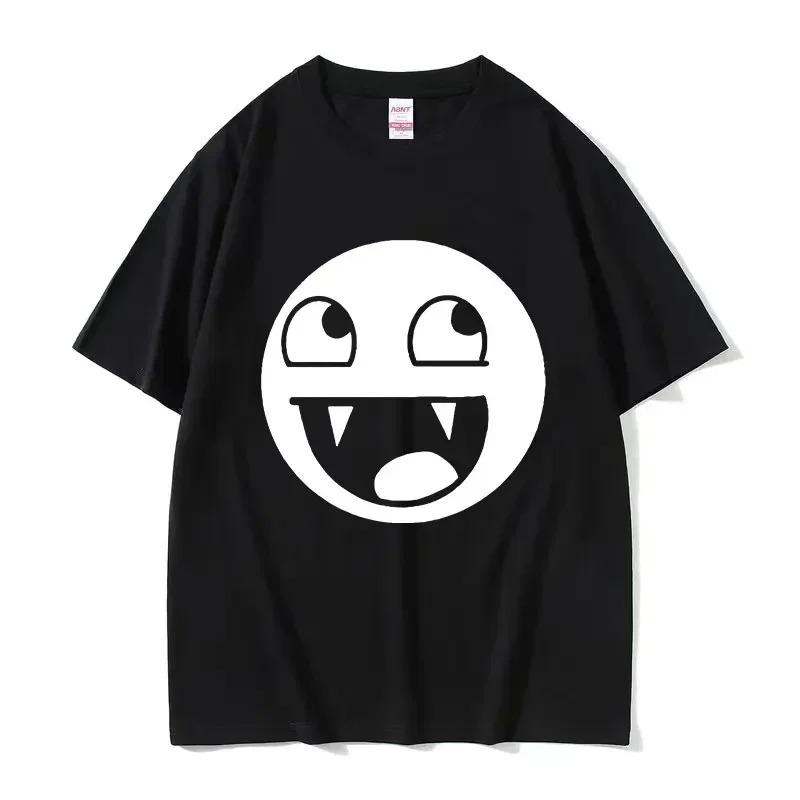 

Epic Face Domo Kun Funny Meme T Shirts Men Women Summer O-Neck Fashion High Quality T-Shirt Casual 100% Cotton Oversized Tshirt 4XL