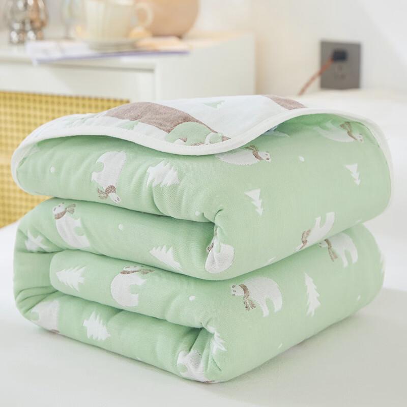 

Brangdy Six-Layer Gauze Baby Blanket