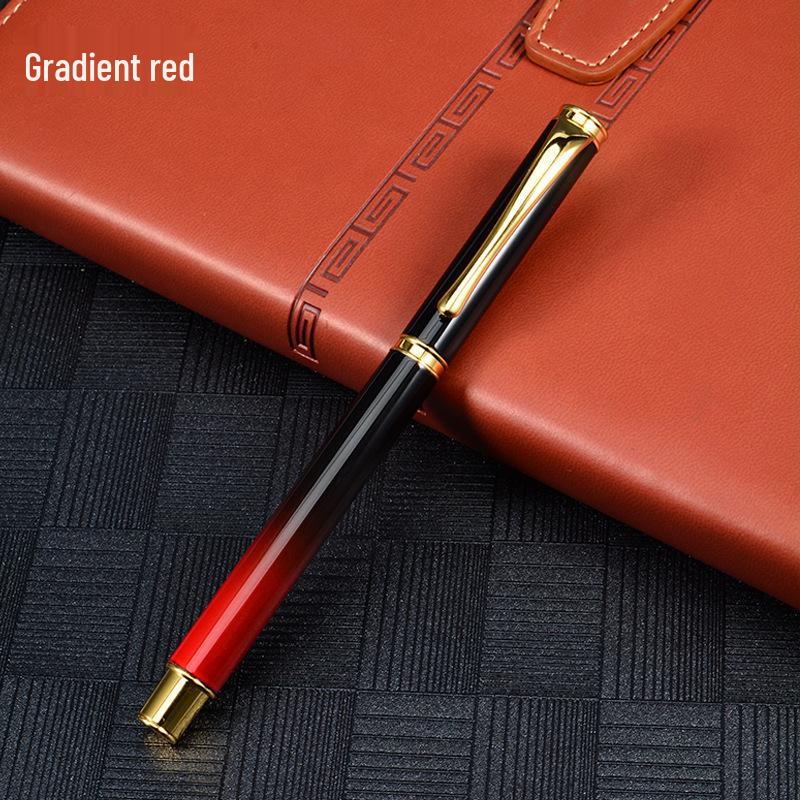 High-End Metal Signature Pens with Custom Laser Logo - Gift Box Set for Insurance & Corporate Gifting
