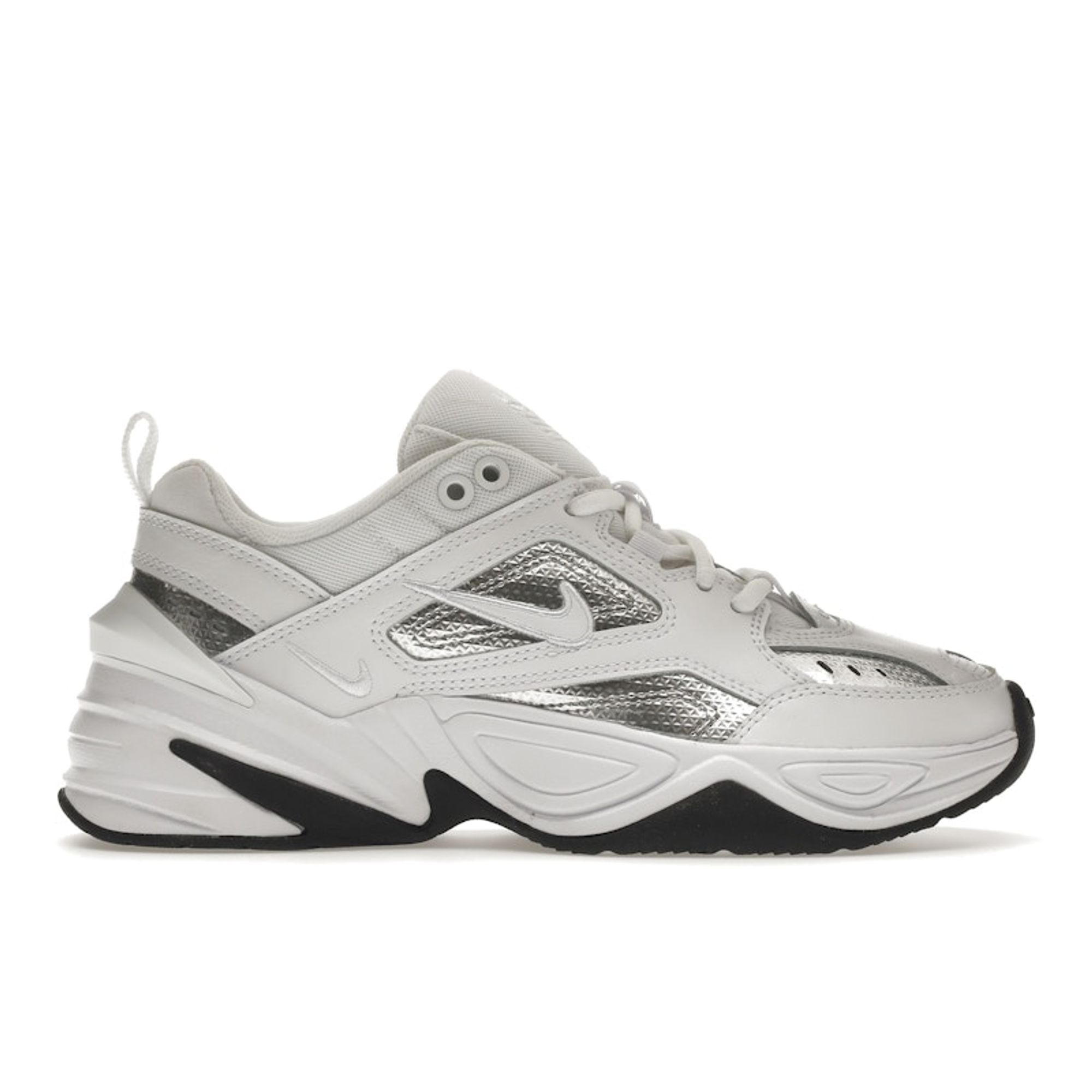 Nike M2K Tekno Ess Metallic Zilver Dames Sneakers Wit CJ9583-100 38.5