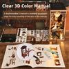 MiniCity DIY Book Nook Kit 3D Miniature House with LED Decor Woodcraft Bookend for Teens and Adults