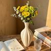 3D Printed Vase Geometric Design Modern Decorative Vase for Living Room Kitchen Counter Dining Shelf Office Coffee Table