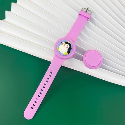 For Airtag Cartoon Silicone Strap Waterproof Replacement Kids Bracelet Watch Band Case for Kids, Adults Kids AirTag Watch Band