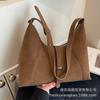 Commuter big bag women's 2025 new fashion retro versatile high texture shoulder bag large capacity tote bag