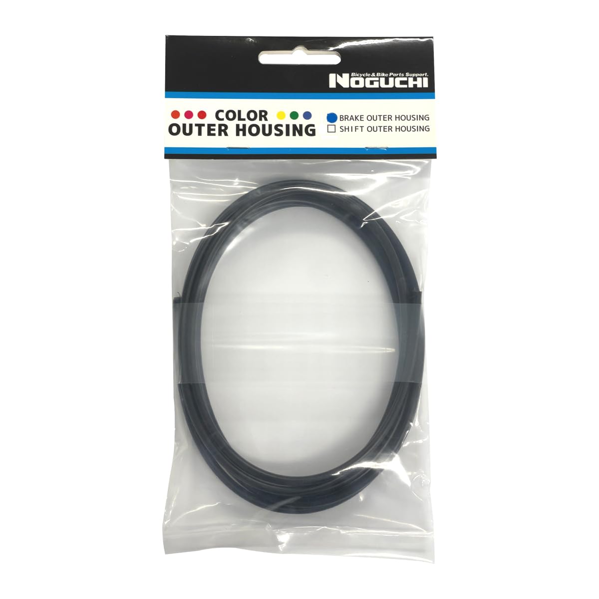 NOGUCHI Outer x 2500mm Black [Brake Cable] 5mm чёрный