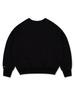 LA MAISON STUDIO Women'S Crop Circle Logo Embossed Le Lis Heavy Terry Sweatshirt Blackpink (Fcd3Ts701W)