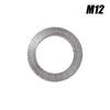 Self Locking Washers Stainless Steel Gasket Dual Stack Wedge Anti Loosening Washer M8 M10 M12 M16 M20 Shock Proof Gasket