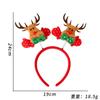 Party Santa Claus Christmas Decoration Cartoon Headband Fashion Hair Hoop Christmas Hair Band