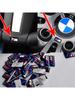 10Pcs Car Steering Wheel Hub Caps Center M Emblem Badge Sticker DIY Sticker For BMW M F31 F34 F32 E52 E53 E60 E90 E91 E92 E93