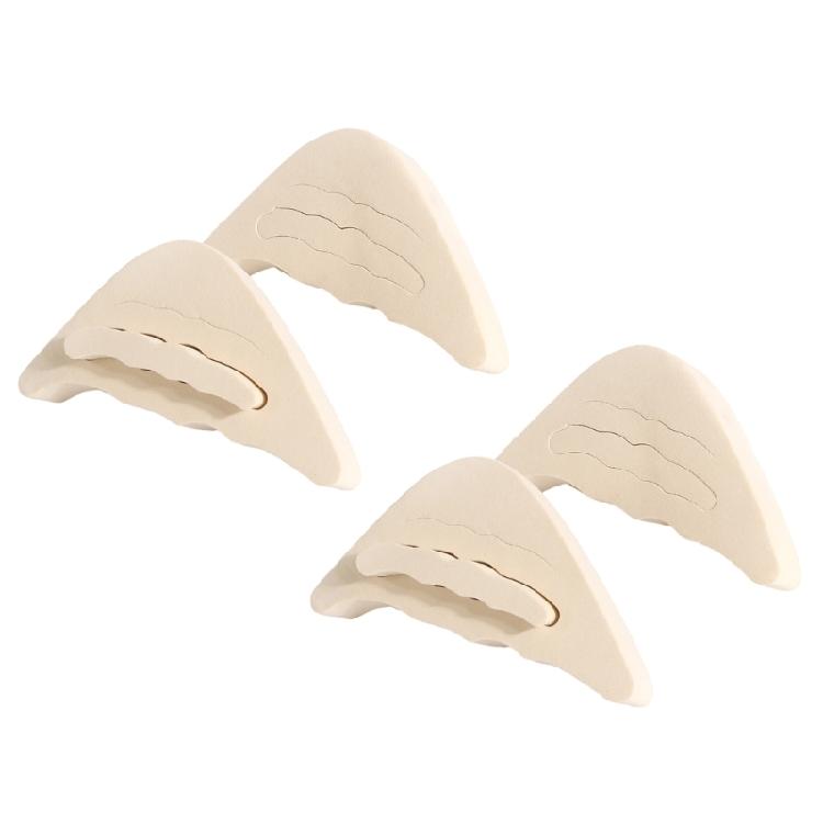 2 Pairs High Heel Toe Cushions for Women Anti Slip Breathable Rubber Heel Toe Protectors Cushioning Pad Shoe Inserts