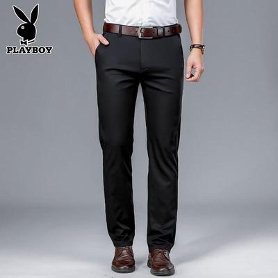 Men's Loose Straight Fit Summer Casual Trousers