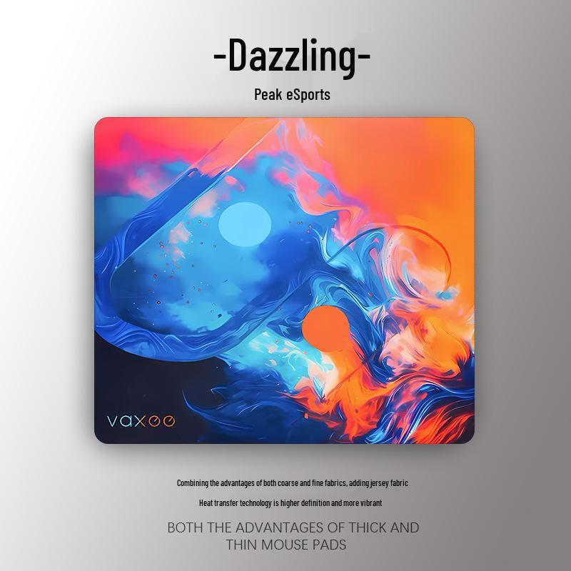 2025 Esports Gaming Mauspad - Feine Oberfläche, Rutschfeste FPS Schreibtischunterlage für Tastatur, Perfekt für Chicken Dinner