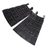 Double Sides Waist Armour Mercenary Knights Armour Skirt Medieval Faux Leather Thigh Armour,for LARP Halloween Cosplay