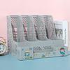 Thickened file rack desktop storage multi-layer file basket book stand storage rack data rack