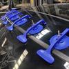 6PCS Plastic Handle Suction Clamp Blue Suction Cup Clamp Glass Repair Tool  Maintenance Technician