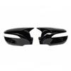 Car Rearview Side Mirror Cover  For Hyundai IX35 2011 2012 2013 2014 2015 Wing Cap Sticker Rear View Case Trim Carbon Fiber