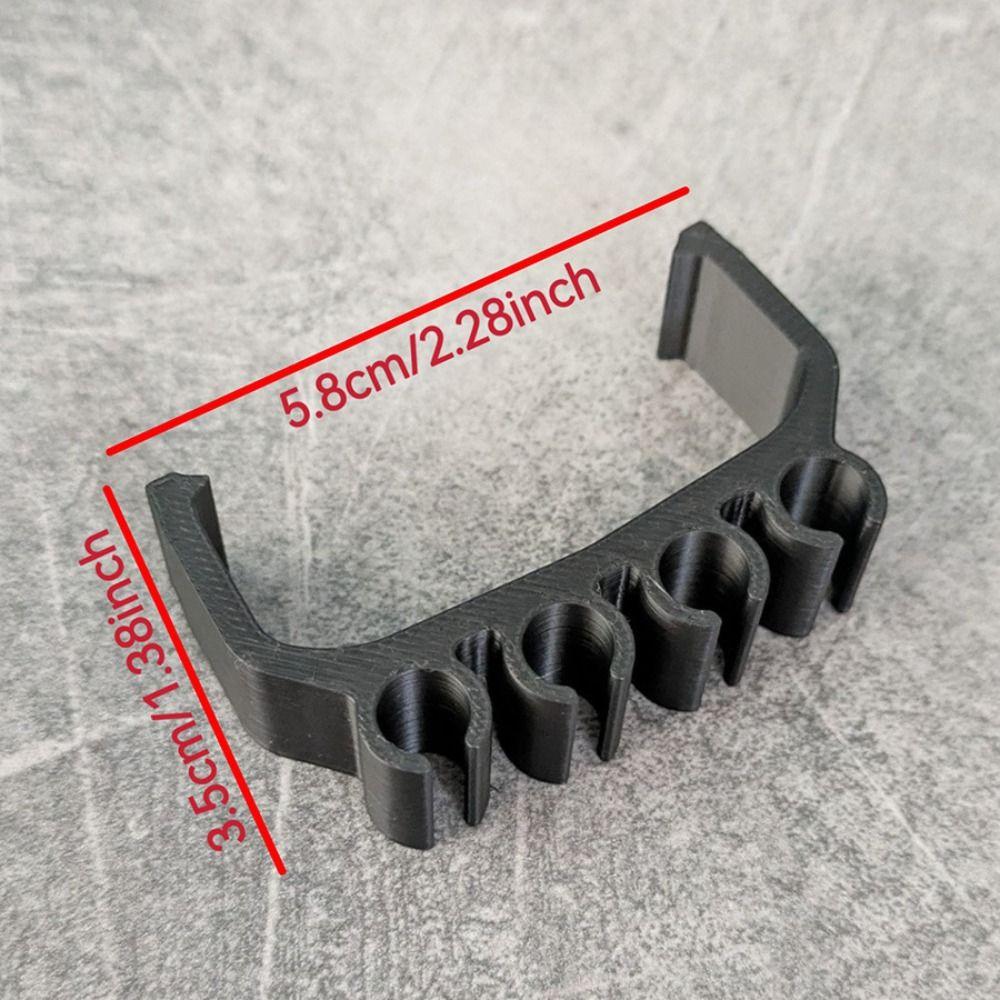 5pcs 3D Printed Electric Drill Screwdriver Bit Storage Rack  Daily Tool Organization