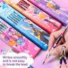 Anime Girls Lumi Mila Zoi Witch Hunter Pencils 2B HB Colors Pencils Cute Cartoon Student Stationery Set for Daily Learning Gifts