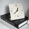 Mu Shang Iron Art Desk Clock: Creative Desktop Timepiece for Living Room or Bedroom Decoration
