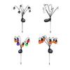 Holiday Party String Lights Halloween Solar Garden Lights, Decorative Ghost Pumpkin Witch Hat Automatic Charging Lamps IP54 Waterproof Outdoor