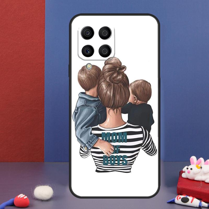 Baby Mom Daughter Girl Son Dad Case For Samsung Galaxy M31 M21 M11 M13 M54 M34 M14 M56 M36 M16 M53 M32 M52 M35 M55 M15 M06