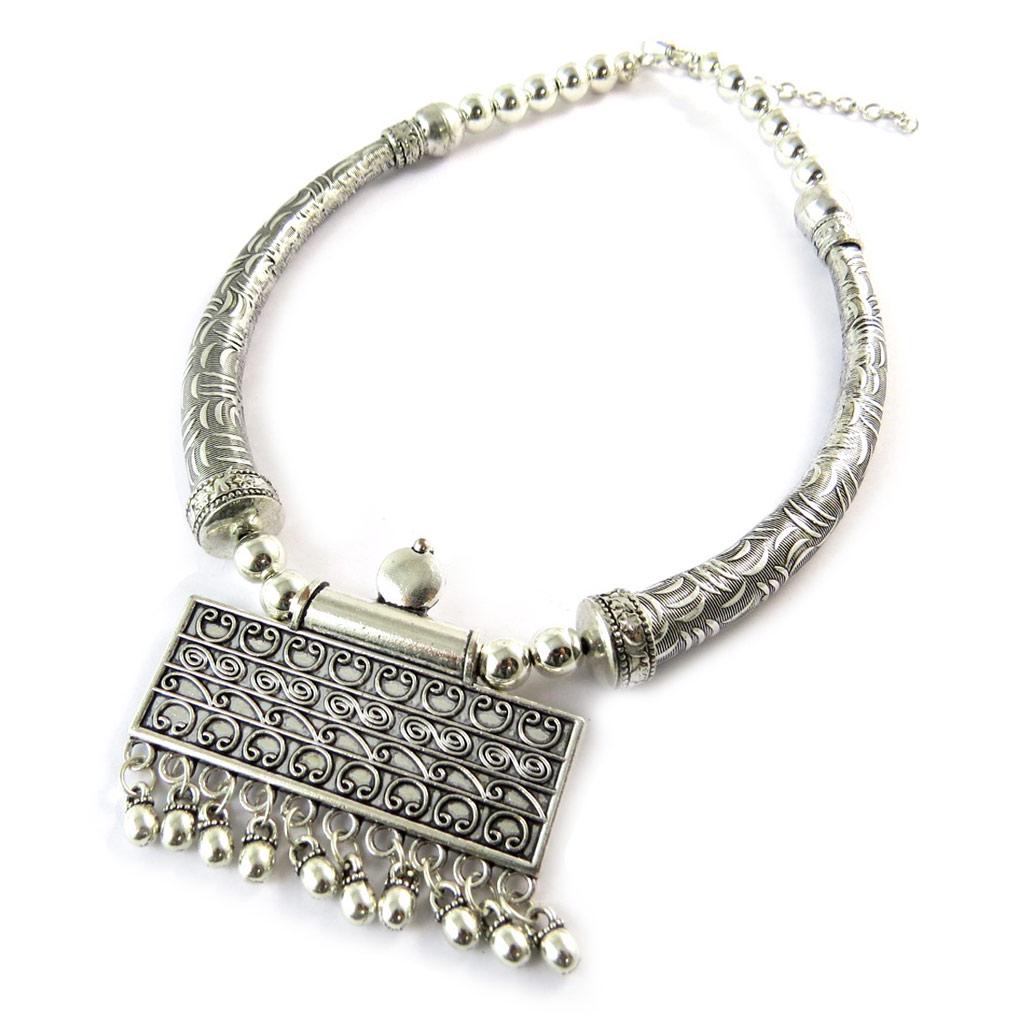 Les Trésors De Lily [N8836] - Colier din argint „Kilimanjaro”.