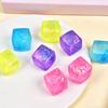 Decompression ice block kneading music simulation Aurora Maltose cube kneading music slow rebound release toy