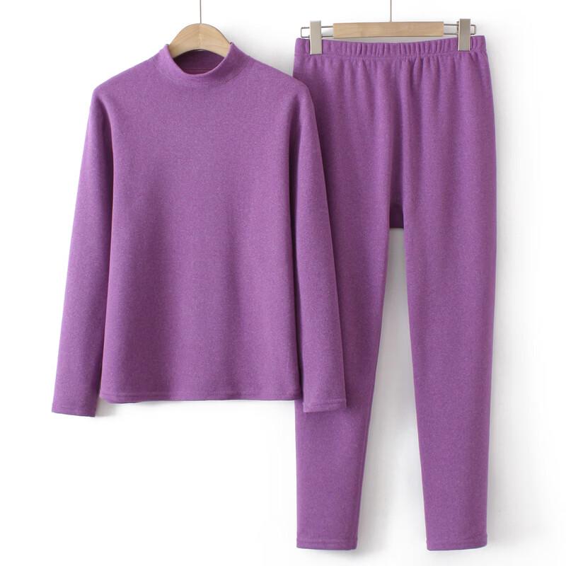 YUZHAOLIN Women's Plush Thermal Underwear Set